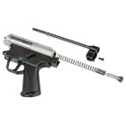 Airsoftový elektrický samopal CYMA CM.041 MP5 UMP Blue Edition, kal. 6mm BB - čierny