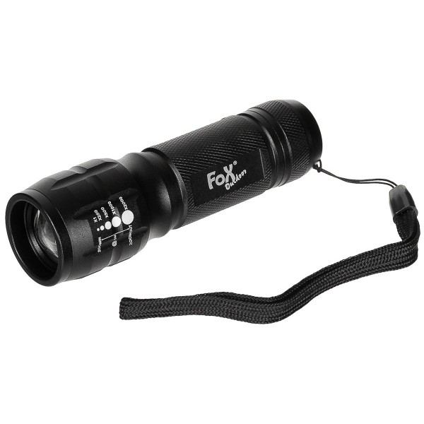 Svietidlo ručné MFH 26495 Flashlight Mini 3W LED Focus