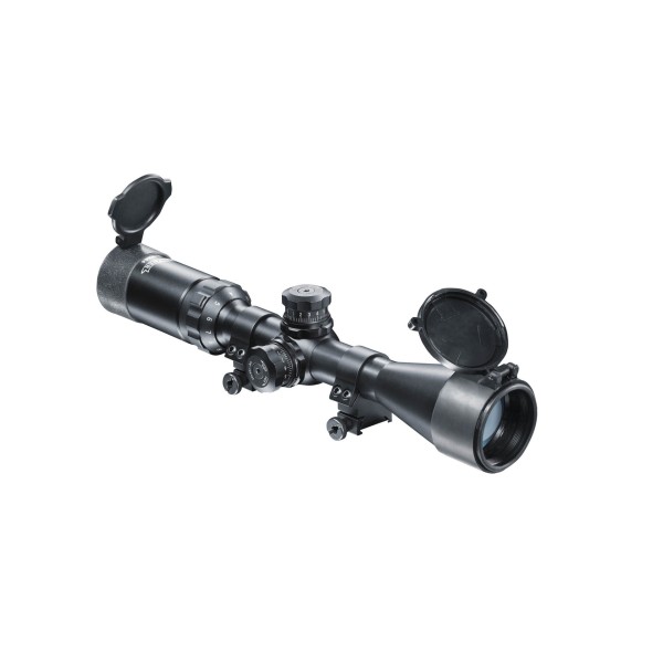Puškohľad WALTHER ZF 3-9x44 Sniper s montážou, MilDot- čierny