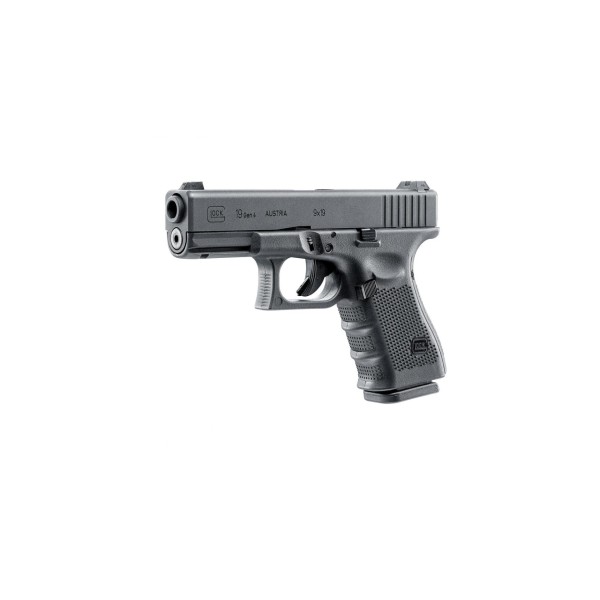Airsoftová plynová pištoľ UMAREX GLOCK 19 Gen.4  GAS BlowBack kal. 6mm BB - čierna