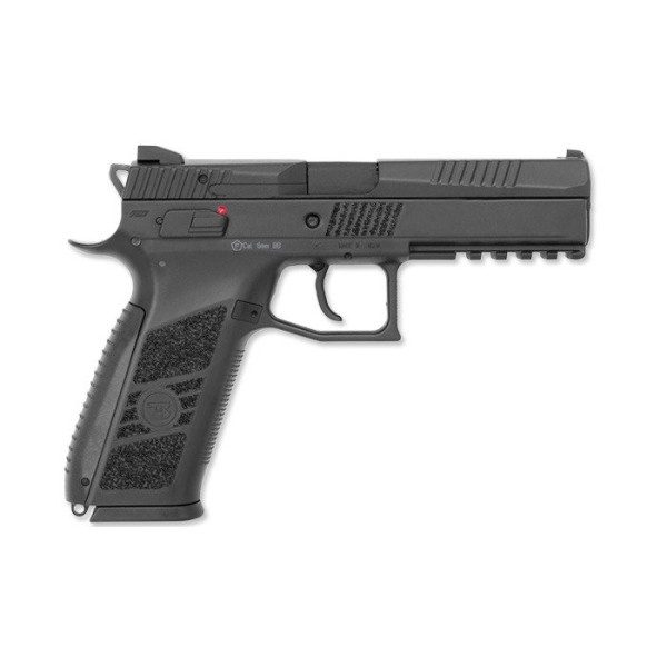 Airsoftová plynová pištoľ ASG CZ 75 P-09 blowback, kal. 6mm BB - čierna