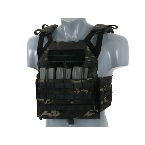 Vesta taktická 8FIELDS Jump Plate Carrier - multicam black