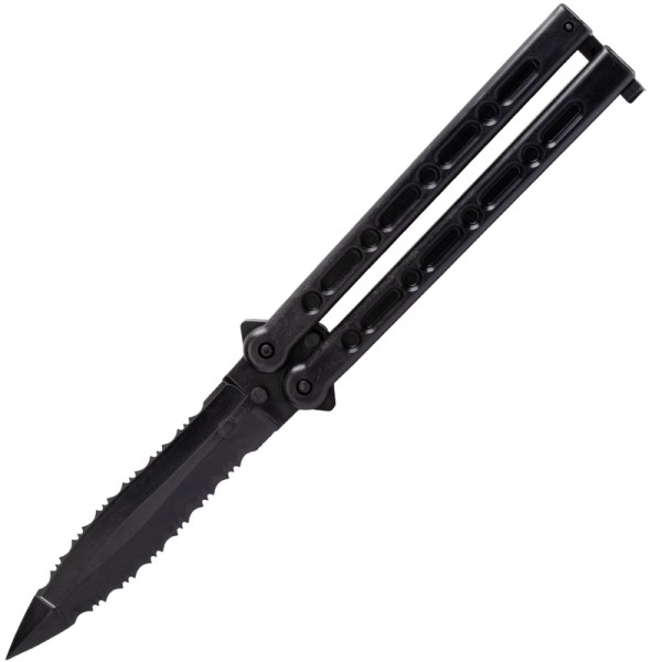 Nôž zatvárací motýlik plastový COLD STEEL FGX Balisong - čierny
