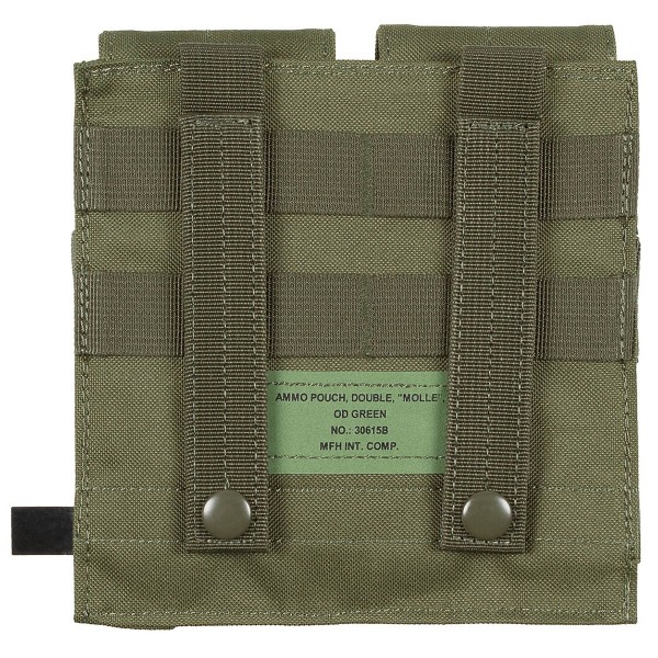 Puzdro na 2 zásobníky MOLLE MFH 30615B - olivové