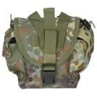 Puzdro na poľnú fľašu MOLLE MFH 30621V - flecktarn