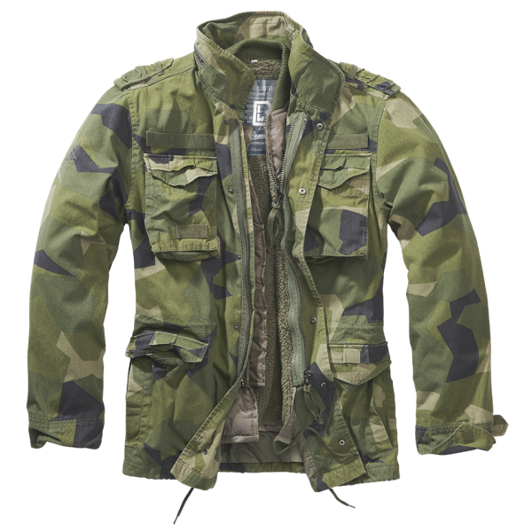 Kabát BRANDIT M-65 Giant - swedish camo