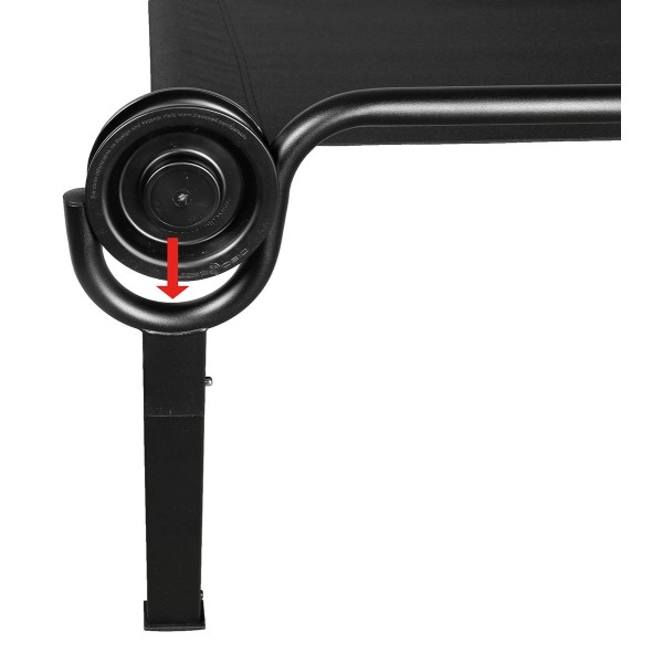 Lehátko skladacie MFH 31960B Cot Disc-O-Bed ONE L - olivové