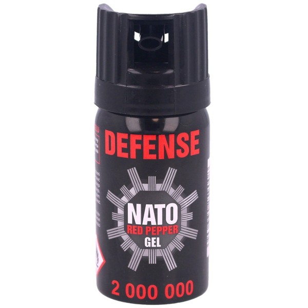 Obranný sprej Defence NATO Gel Cone Black - 40ml