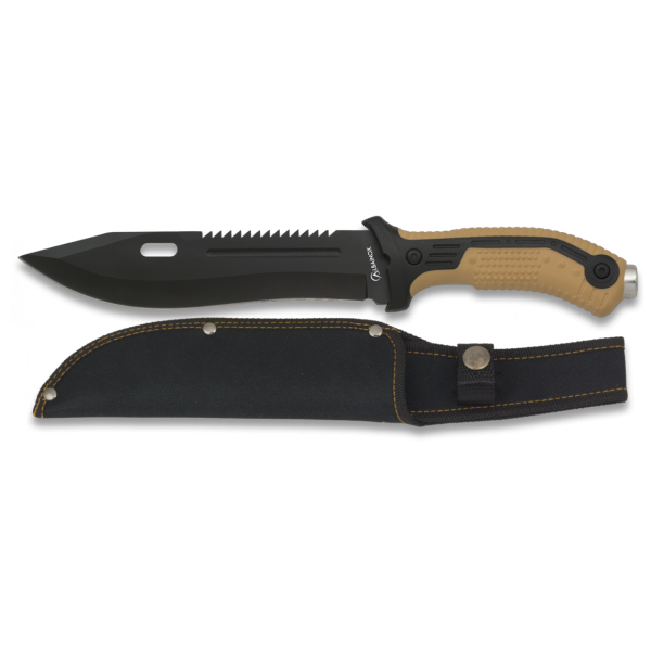 Nôž taktický s pevnou čepeľou ALBAINOX 32113 - coyote