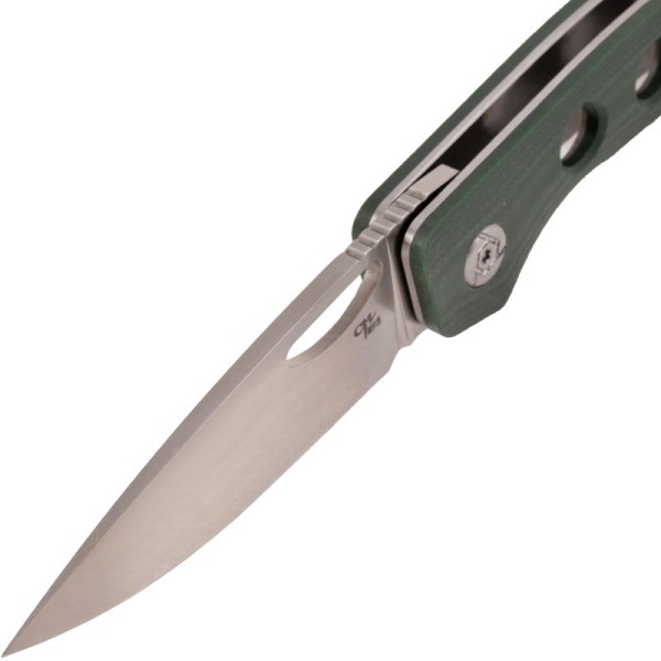 Nôž zatvárací taktický CH KNIVES 3530 G10 AG - zelený