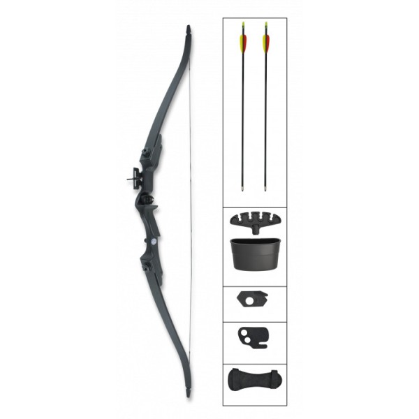 Luk reflexný ALBAINOX MA 37091 20lbs Set - čierny