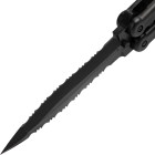 Nôž zatvárací motýlik plastový COLD STEEL FGX Balisong - čierny