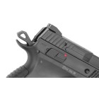 Airsoftová plynová pištoľ ASG CZ 75 P-09 blowback, kal. 6mm BB - čierna