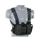 Nosič taktický hrudný 8FIELDS Patrol Chest Rig - čierny