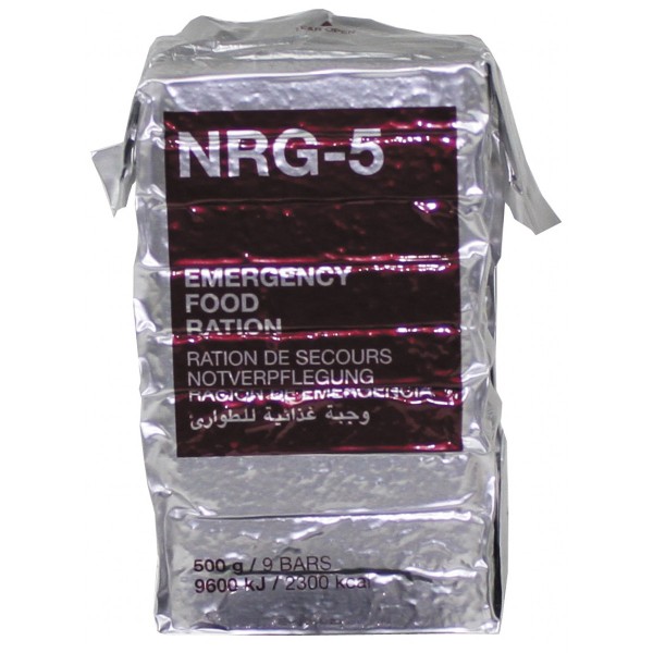 Pohotovosný balíček s jedlom NRG-5 MFH 40331 - 500g