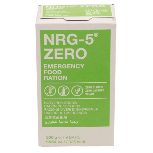 Pohotovostný balíček s jedlom NRG-5 ZERO MFH 40333 - 500g
