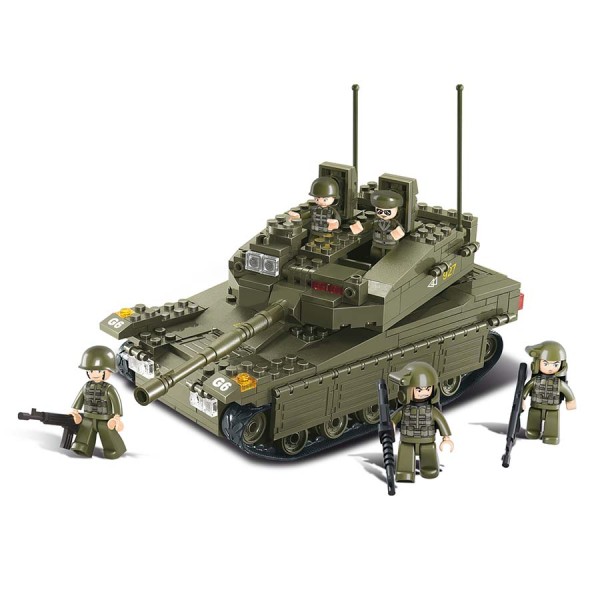 Stavebnica SLUBAN M38-B0305 Tank Merkava