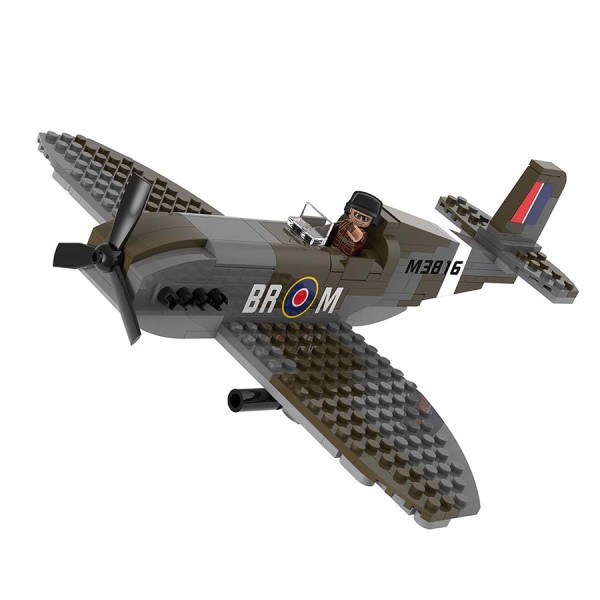 Stavebnica SLUBAN M38-413248 Supermarine Spitfire WWII stíhačka