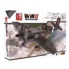 Stavebnica SLUBAN M38-413248 Supermarine Spitfire WWII stíhačka