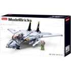 Stavebnica SLUBAN M38-B0755 Modern Jet Fighter stíhačka