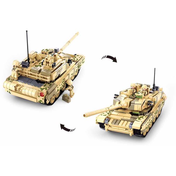 Stavebnica SLUBAN M38-413287 Tank 