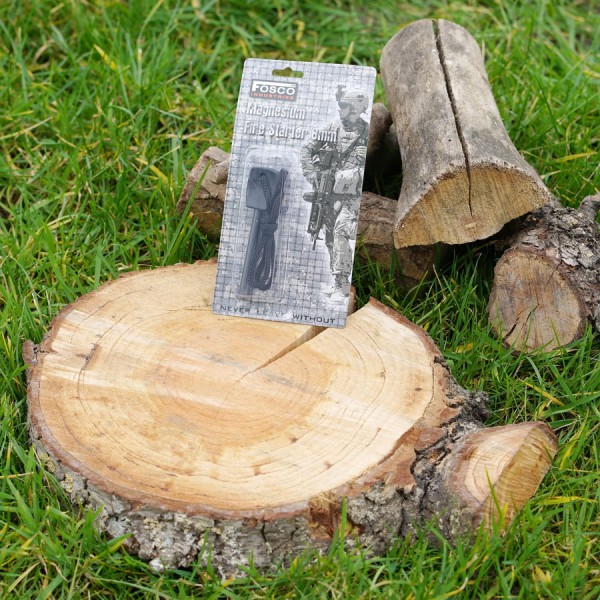 Kresadlo FOSCO Magnesium Fire Flint - čierne