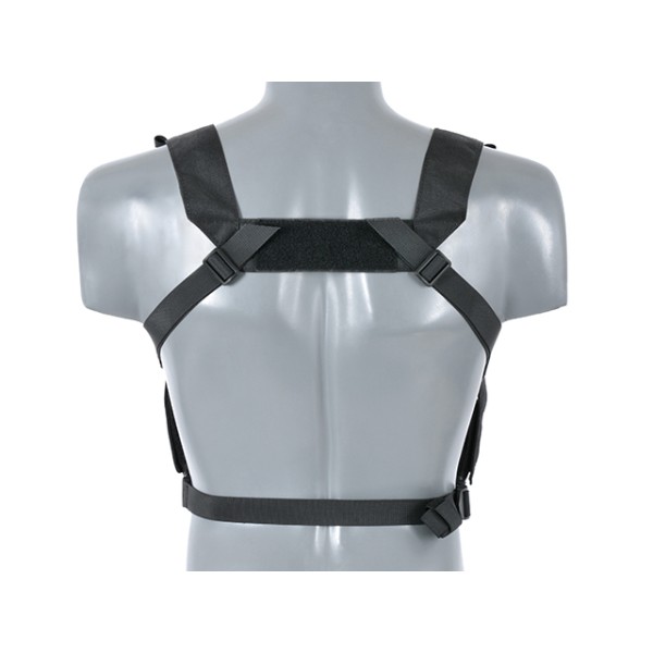 Nosič taktický hrudný 8FIELDS Patrol Chest Rig - čierny
