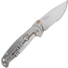 Nôž zatvárací outdoorový REAL STEEL H6-S1 7776 G10 - oranžový