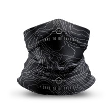 Šatka multifunkčná PENTAGON Skiron Topographic Map - čierna