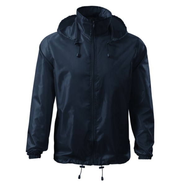 Vetrovka MALFINI Windy unisex - tmavomodrá