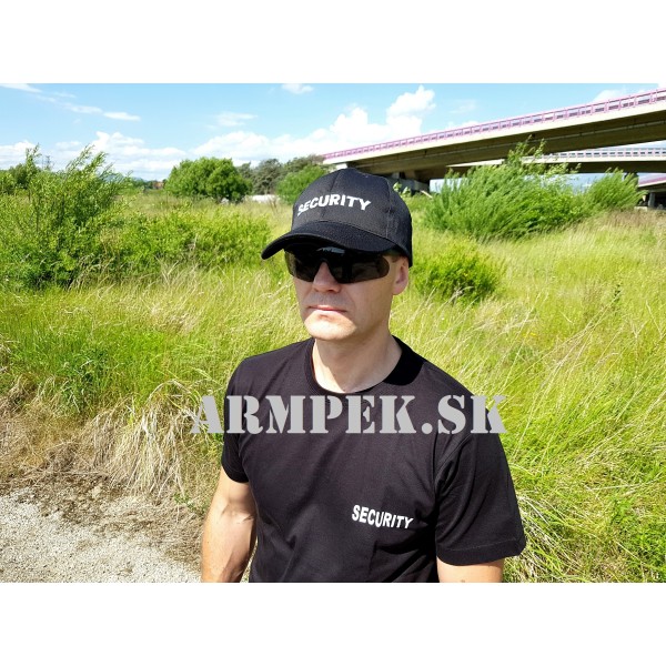 Šiltovka baseball SECURITY MFH 10280 - čierna