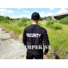 Mikina SBS SECURITY bez kapucne - čierna