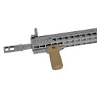 Rukoväť pre airsoftové zbrane BIG DRAGON Compact Fore Grip predná - čierna