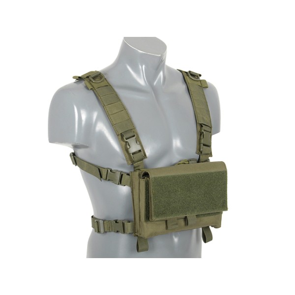 Nosič taktický hrudný 8FIELDS Hybrid Chest Rig - olivový 