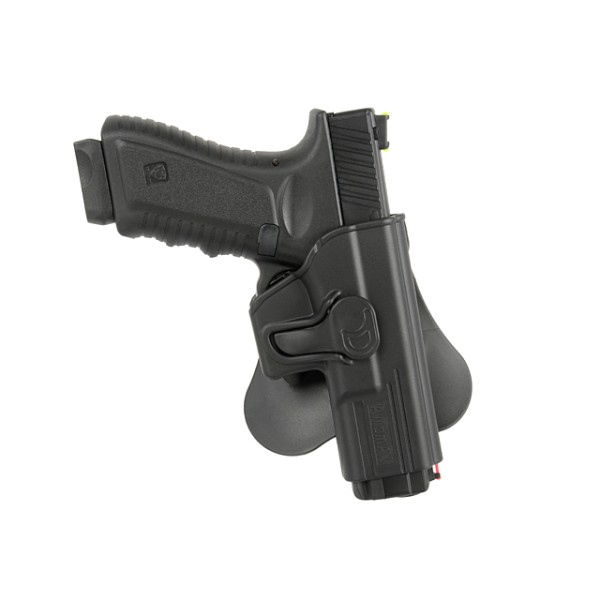 Puzdro polymérové AMOMAX pre GLOCK 19 - pravé