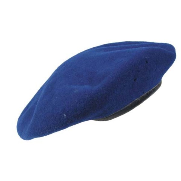 Baret originálny armádny BW MFH 610075G používaný - royal modrá