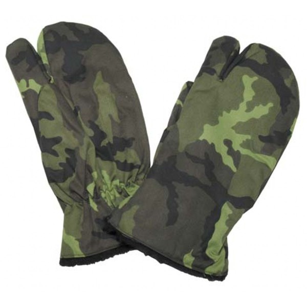 Rukavice originálne armádne ČR vz.95 zateplené