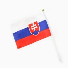 Vlajka na paličke "SLOVENSKO" 14x20cm - malá