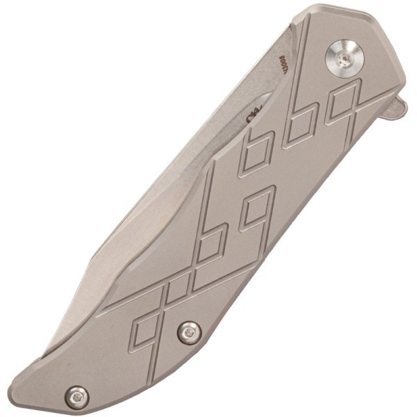 Nôž zatvárací taktický CH KNIVES CH3008 GR - šedý