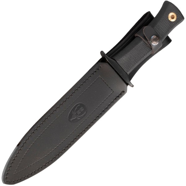Nôž taktický s pevnou čepeľou MUELA Scorpion 18W - čierny