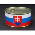Opasok nylonový SLOVENSKO v darčekovom balení - čierny