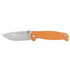 Nôž zatvárací outdoorový REAL STEEL H6-S1 7776 G10 - oranžový