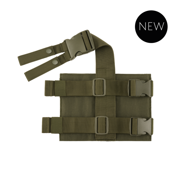 Nosič stehenný BRANDIT Molle Leg Panel - olivový