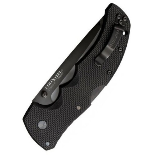 Nôž zatvárací taktický COLD STEEL Recon 1 Tanto Serrated 27TLCTS - čierny