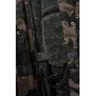 Bunda zimná dámska BRANDIT Marsh Lake Parka s kapucňou - dark camo