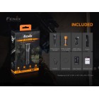 Svietidlo ručné taktické FENIX TK16 V2.0 - čierne
