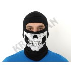 Kukla elastická SKULL Typ A  - čierna