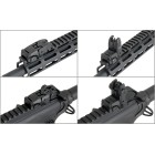 Airsoftový elektrický samopal ARCTURUS AT-AR01-CB AR-15 Carbine, kal. 6mm BB - čierny