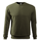 Mikina MALFINI essential bez kapucne - military green