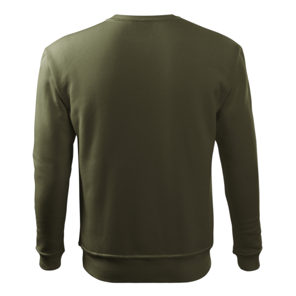 Mikina MALFINI essential bez kapucne - military green